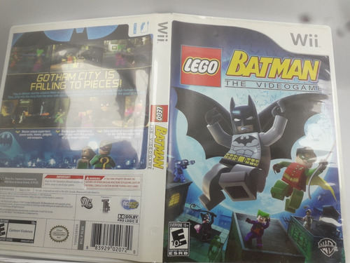 Lego Batman The Videogame Nintendo Wii Original