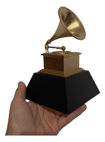 Kit Com 5 Estatuetas Prêmio Grammy 18 Cm, Prêmio Musical