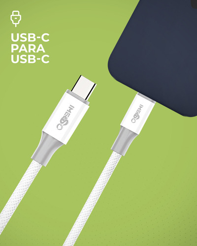 Cabo Imenso Ims-152a 60w 2m 5a Saída Type-c Para Type-c