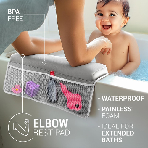 Colsen Baby Bath Bath Kneeler Y El Codo Set De Almohadilla D
