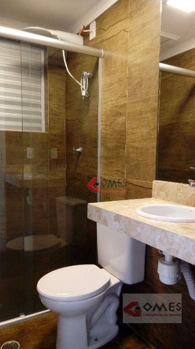 Apartamento Com 3 Dormitórios À Venda, 58 M² Por R$ 300.000,00 - Jardim Borborema - São Bernardo Do Campo/sp - Ap2861