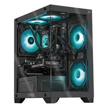PC Gamer Xtreme PC Gaming NVIDIA GeForce RTX 5060 AMD Ryzen 7 5700 16GB SSD 1TB Sistema Liquido WIFI Grey gaming 1080p, estudios y multitarea