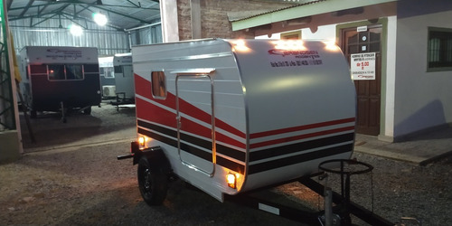 Imagen 2 de 15 de Trailer Brandsen Mini Rodante Para 2 , 3 O 4 Pers. 0km