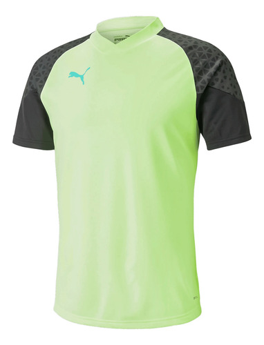 Playera Puma Futbol Individualcup Hombre Verde