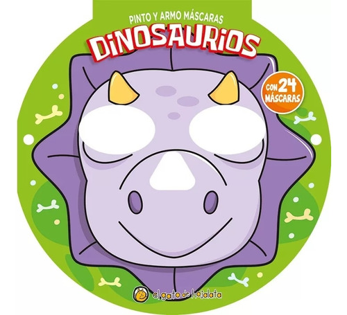 Dinosaurios - Pinto Y Armo Mascaras