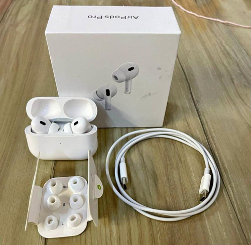 Auriculares Para AirPods Pro 2 De La Línea Premium Blanco - Excelente (Reacondicionado)