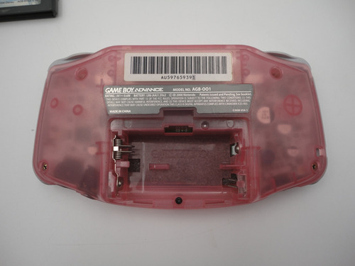 Nintendo Game Boy Advance Advance Rosa Tapa 1 Juego Gba Rosa (Usado)