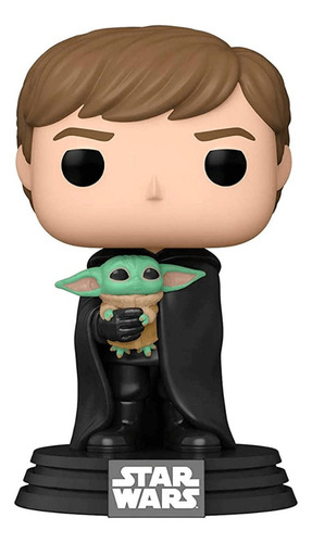 Camiseta Funko Pop Luke Skywalker con Grogu #482 + Tees XL