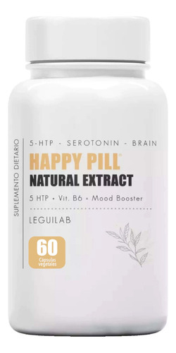 Happy Pill X60 Cáps | Aumento De La Serotonina | Leguilab Sabor Neutro