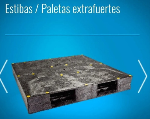 Imagen 3 de 3 de Paleta Plástica Recubierta Lisa Para Estantería Rack