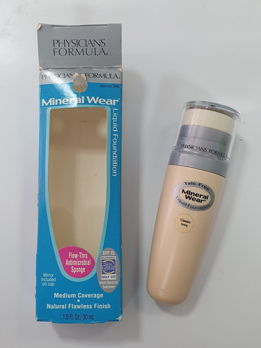 Mineral Wear Talc Free Liquid Foundation Physicia Formula