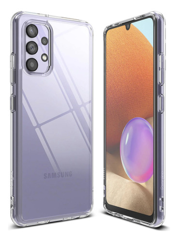 Estuche Forro Funda | Para Samsung Galaxy A32 4g | Ringke Fusion | Color Claro / Transparente | Protección Antichoque | Acabados Premium