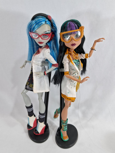 Pack Mad Science Cleo De Nile Ghoulia Yelps Monster High 02 (Usado)