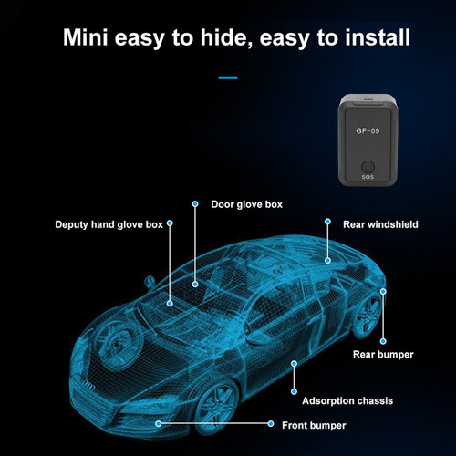 Localizador Gps De Coche Para Niños, Potente Mando A Distanc