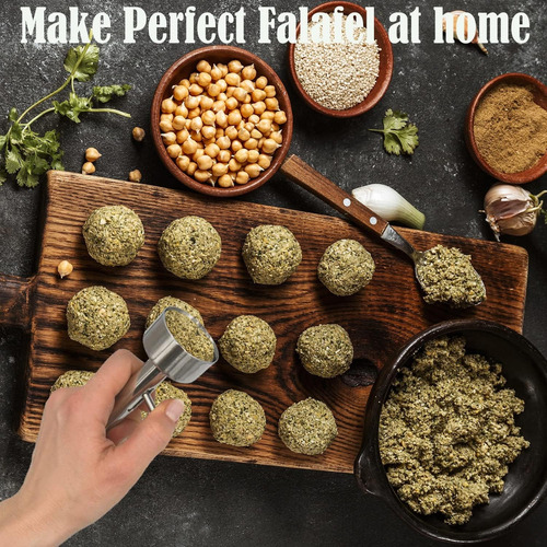 Máquina For Hacer Falafel De 1 Cuchara, Acero Inoxidable 304