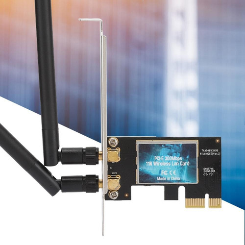 Adaptador De Placa De Rede Sem Fio Edup Ep-9626 300mbps Pci-