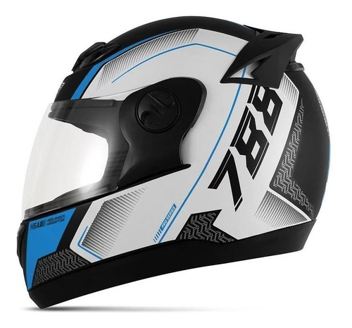 Capacete Evolution 788 G6 Pro Series Pro Tork Azul 56