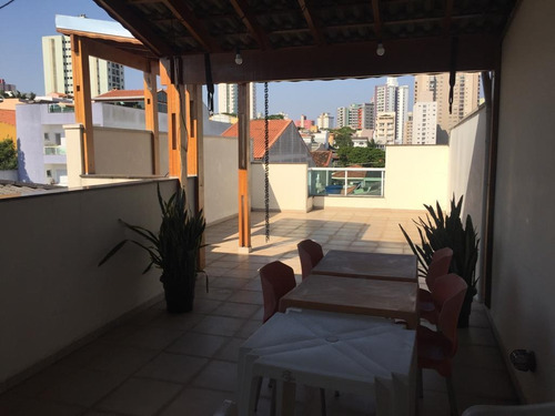 Cobertura Com 2 Dormitórios À Venda, 158 M² Por R$ 540.000 - Vila Valparaíso - Santo André/sp - Co1292