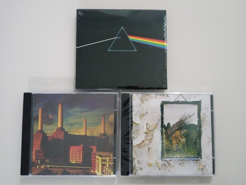 3 Cds Led Zeppelin 4, Pink Floyd Dark E Pink Floyd Animals