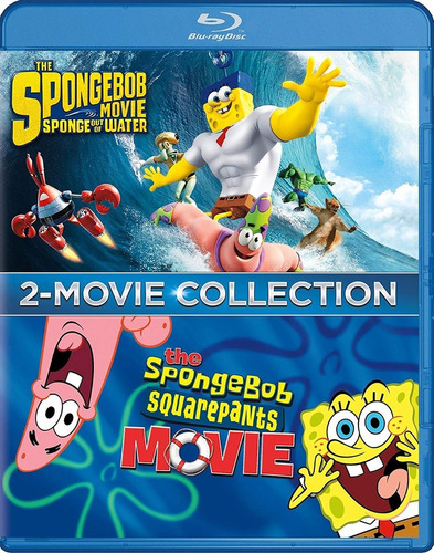 Blu-ray Spongebob Movie Collection / Bob Esponja / 2 Films