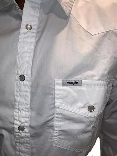 Camisa T/ Jean Poplin Hombre Original Blanca