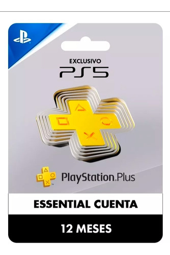 Ps Plus 12 Meses Essential Ps5