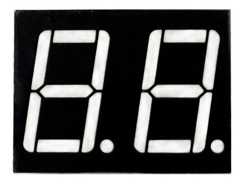 Display 2 Digitos 7 Segmentos Rojo Anodo Comun 5621bs