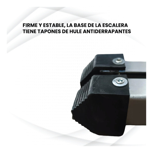 Escalera De Aluminio Plegable Multiproposito De 2 Metros