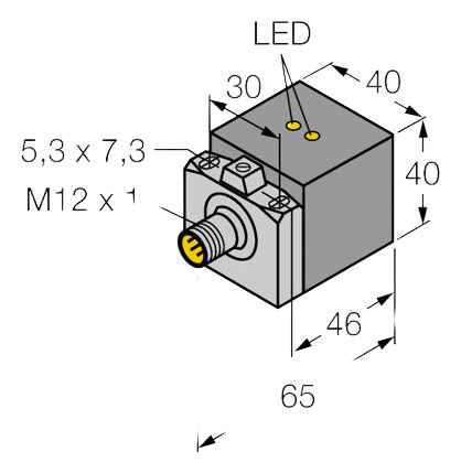Bi20u-ca40-ap6x2-h1141/s1590w/bs2.0 Sensor In Turck 1627297