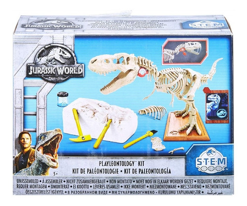 Dinosaurio Fósil T-rex Kit Paleontólogo Jurassic World  