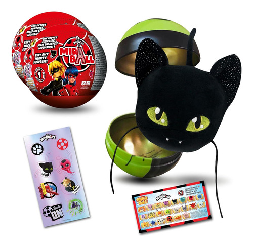 Miraculous Ladybug 4-1 Sorpresa Mirabola Juguetes Niños
