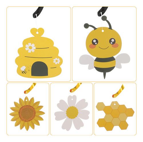 Decoración En Forma De Panal De Abeja, Adornos De Abeja Para