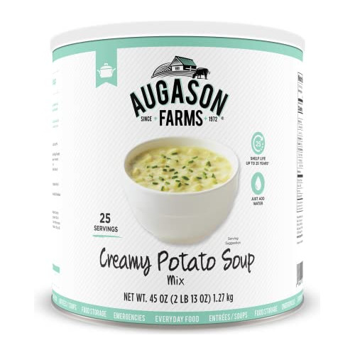 Augason Granjas Cremoso De Patata Sopa Mix 2 Libras 13 Oz