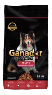 Croquetas Ganador Premium Perro Adulto Raza Med / Gran 20 Kg