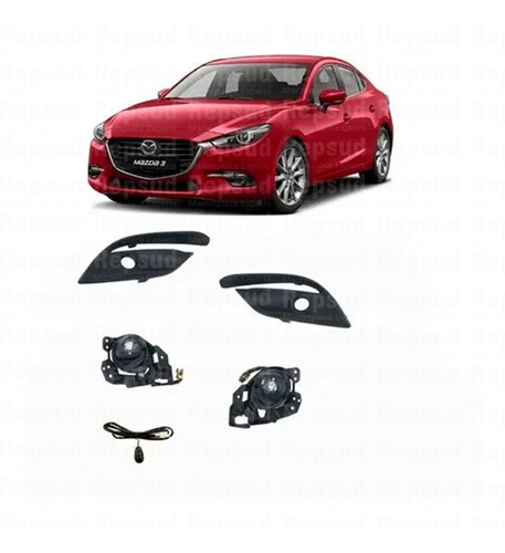 Kit De Neblineros Mazda 3 Bp 2017