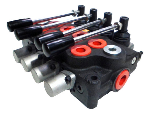 Valvula Comando Hidraulica 4 Palancas 40 Lts Min Cod 3309
