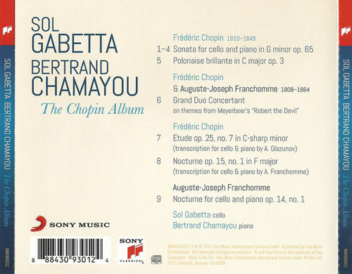Cd The Chopin Album (sol Gabetta) Estándar