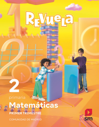 MATEMATICAS 2ÃÂºEP MADRID TRIMESTRES TEMATICOS 23, de VV. AA.. Editorial EDICIONES SM, tapa blanda en español