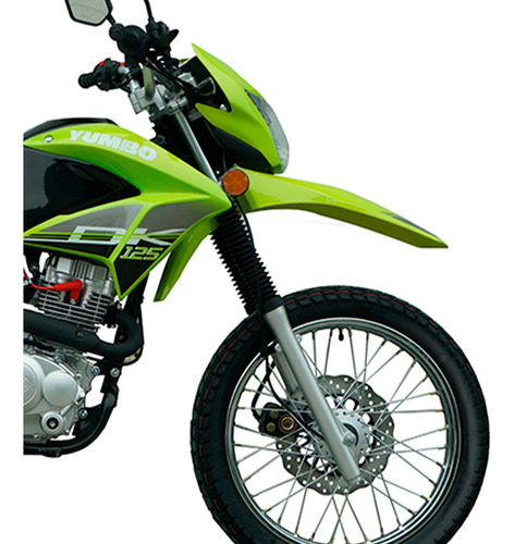 Moto Enduro Cross Yumbo Dk 125cc F 0km + Casco Obsequio