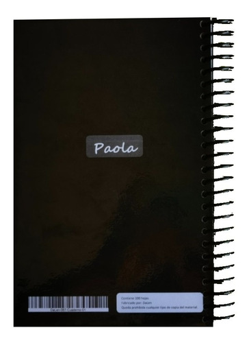 Libreta 100 Hojas Media Carta Pasta Dura