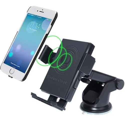 2 En 1 Holder Tlf Carga R pida Inal mbrica iPhone 11 itech