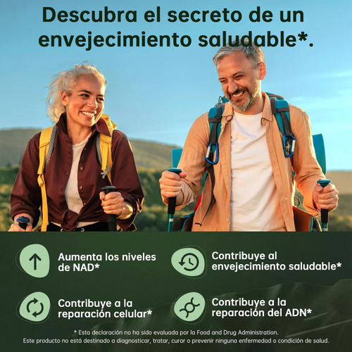 Nad+ | Nr Nicotinamida Ribosa -resveratrol Con Semilla De Uva | - 60 Osito De Gominola