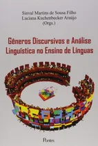 Comprar Livro Gêneros Discursivos E Analise Linguística No Ensino De Línguas De Sinval Martins De Sousa Filho; Outros Pela Pontes (2015)
