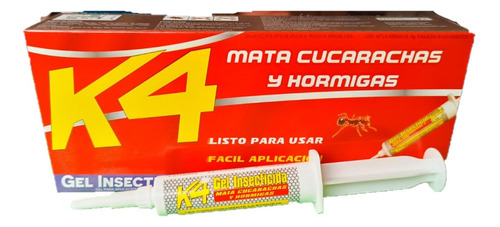 K4 mata cucharachas y hormigas 14 g