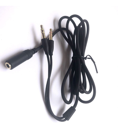 Cable Audio Divisor Para Auricular Razer Kraken X Blackshark