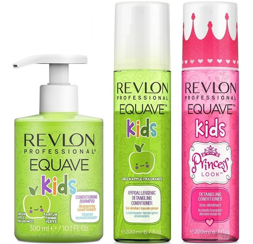 Shampoo + Acondicionadores Para Niños Revlon Equave Kids