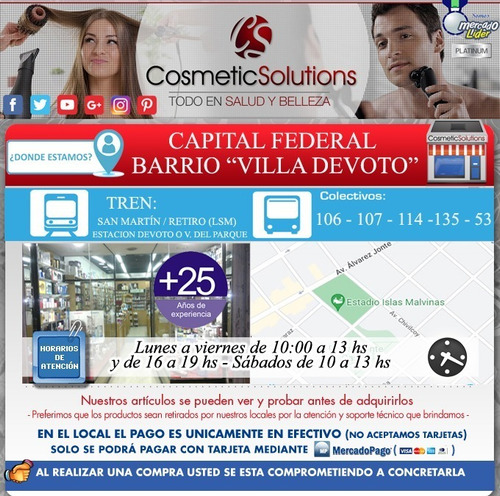 Imagen 4 de 9 de Secador Profesional De Pelo Parlux Potente Motor Peluqueria - Salon - Peluquero - Accesorios Barberia Barber - Garantia