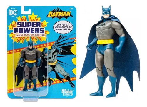 Batman Figura Super Powers Mcfarlane Toys Dc Comics