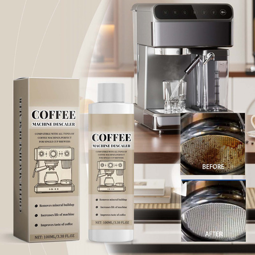 Limpiador Para Máquinas De Café Uv, Desincrustante Y Limpiad