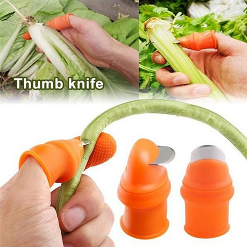 4pcs Pulgar Herramientas De Corte De Plantas Vegetales